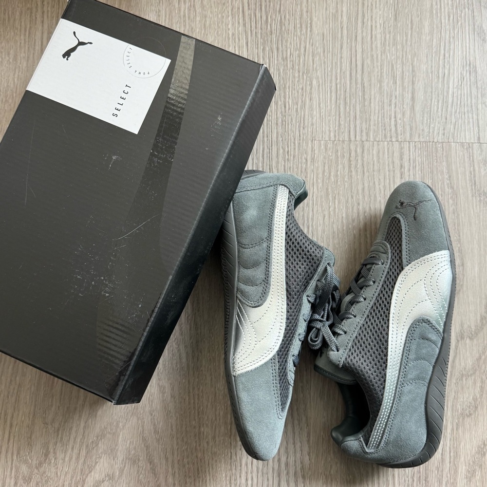 Puma Speedcat Premium Shadow Grey Matte Silver (women 7)